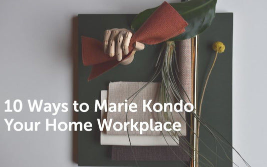 How to Marie Kondo Your Home Office